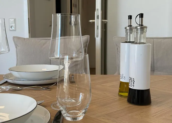 公寓 Nr 4 Stilvolles Am Marktplatz 65 Qm #cosiness Company24 什未林